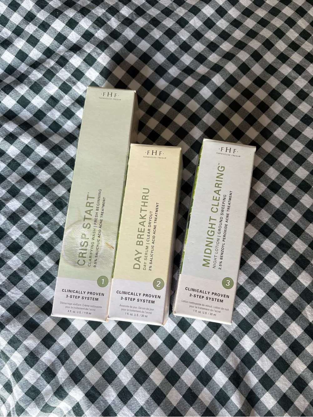 Farmhouse fresh 3 step face routine